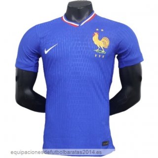 Nuevo 1ª Jugadores Camiseta Francia 2024 Azul Baratas