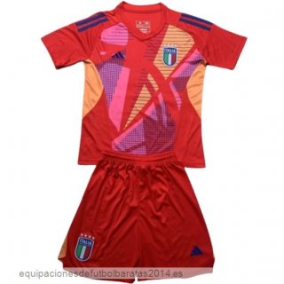 Nuevo Portero Conjunto De Niños Italia 2024 Rojo Baratas