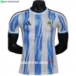 Nuevo Especial Jugadores Camiseta Argentina 2026 Azul III Blanco Baratas