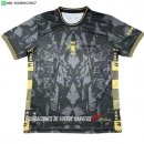 Nuevo Tailandia Especial Camiseta Portugal 2026 Negro I Amarillo Baratas