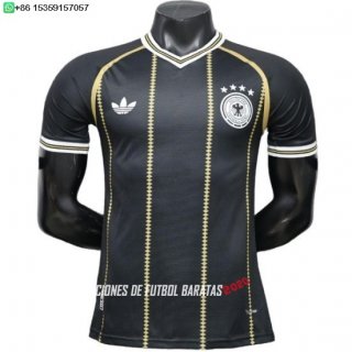 Nuevo Especial Jugadores Camiseta Alemania 2026 Negro Amarillo Baratas