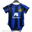 Nuevo 1ª Onesies Niños Inter Milan 23/24 Azul Negro Baratas