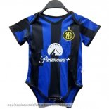 Nuevo 1ª Onesies Niños Inter Milan 23/24 Azul Negro Baratas