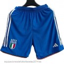 Nuevo 1ª Jugadores Pantalones Italia 2023 Azul Baratas