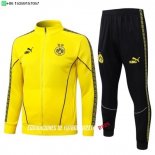Nuevo Conjunto Completo Ropa Deportiva Con Cremallera Larga Niños Borussia Dortmund 25/26 Amarillo Negro Baratas