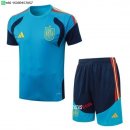 Nuevo Entrenamiento Conjunto Completo España 2026 Azul Claro Baratas