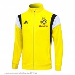 Nuevo Ropa Deportiva Con Cremallera Larga Borussia Dortmund 23/24 Amarillo Blanco Baratas