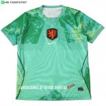 Nuevo Tailandia Portero Camiseta Países Bajos 2026 Verde Baratas
