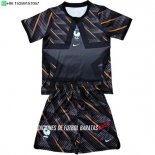 Nuevo Portero Conjunto De Hombre Francia 2026 Negro Baratas