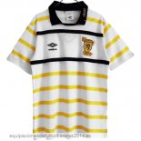 Nuevo 2ª Camiseta Escocia Retro 1988 1991 Amarillo Blanco Baratas