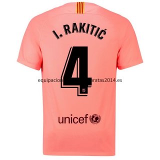 Nuevo Camisetas FC Barcelona 3ª Liga 18/19 I.Rakitic Baratas