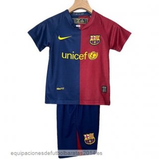 Nuevo 1ª Conjunto De Niños Barcelona Retro 2008 2009 Rojo Azul Baratas