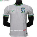 Nuevo Especial Jugadores Camiseta Brasil 2026 Blanco Verde Baratas