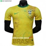 Nuevo Especial Jugadores Camiseta Brasil 2026 Amarillo Verde Baratas