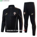 Nuevo Conjunto Completo Ropa Deportiva Con Cremallera Larga Portugal 2026 Negro Amarillo Baratas