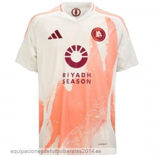 Nuevo Tailandia 2ª Camiseta As Roma 24/25 Blanco Baratas