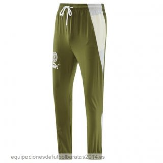 Nuevo Pantalones Deportivos AC Milan 23/24 Verde Gris Baratas