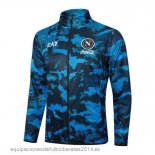 Ropa Deportiva Con Cremallera Larga Napoli 24/25 Azul Negro Baratas