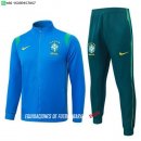 Nuevo Conjunto Completo Ropa Deportiva Con Cremallera Larga Niños Brasil 2026 Azul Verde Baratas