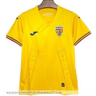 Nuevo Tailandia 1ª Camiseta Rumania 2024 Amarillo Baratas