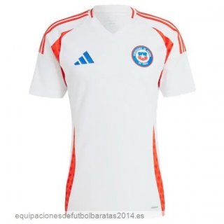 Nuevo Tailandia 2ª Camiseta Chile 2024 Blanco Baratas