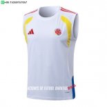 Nuevo Entrenamiento Sin Mangas Colombia 2026 Blanco Amarillo Baratas