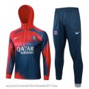 Nuevo Conjunto Completo Chaqueta Con Capucha Niños Paris Saint Germain 23/24 Rojo Azul Baratas