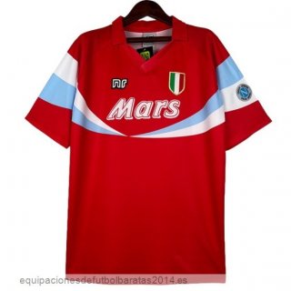 Nuevo 3ª Camiseta Napoli Retro 1990 1991 Rojo Baratas