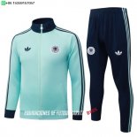 Nuevo Conjunto Completo Ropa Deportiva Con Cremallera Larga Niños Alemania 2026 Verde Azul Baratas
