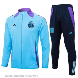 Nuevo Conjunto Completo Ropa Deportiva Con Cremallera Larga Argentina 2024 Azul Purpura Negro Baratas