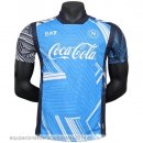 Nuevo Especial Jugadores Camiseta Napoli 24/25 Azul Blanco Baratas