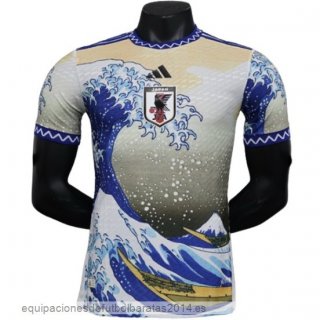 Nuevo Tailandia Especial Jugadores Camiseta Japon 2024 Azul Amarillo Baratas