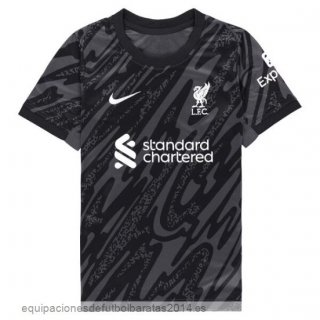 Nuevo Tailandia Camiseta Portero Liverpool 24/25 Negro Baratas