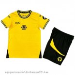 Nuevo 1ª Conjunto De Niños Wolves 24/25 I Amarillo Baratas