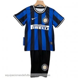 Nuevo 1ª Conjunto De Niños Inter Milan Retro 2009 2010 Azul Baratas