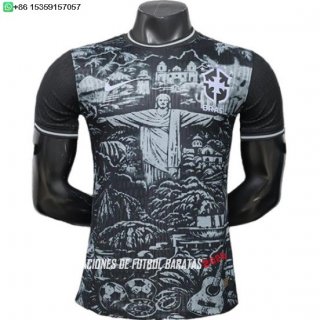 Nuevo Especial Jugadores Camiseta Brasil 2026 Negro Baratas