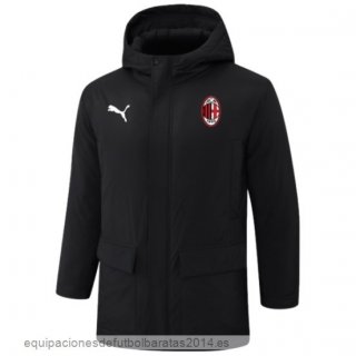 Chaqueta De Algodón AC Milan 24/25 I Negro Baratas