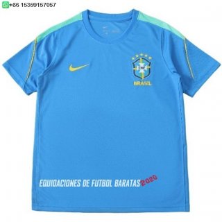 Nuevo Tailandia Especial Camiseta Brasil 2026 Azul I Verde Baratas