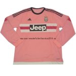 Nuevo Camiseta 2ª Liga Manga Larga Juventus Retro 2015/2016 Baratas