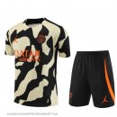 Nuevo Entrenamiento Conjunto Completo Niños Paris Saint Germain 23/24 Amarillo Negro Naranja Baratas