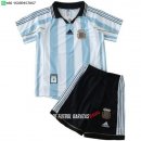 Nuevo 1ª Conjunto De Niños Argentina Retro 1998 Baratas