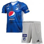 Nuevo Camisetas Ninos Millonarios 1ª Liga 19/20 Baratas