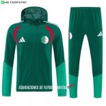 Nuevo Conjunto Completo Chaqueta Con Capucha Argelia 2026 Verde Baratas
