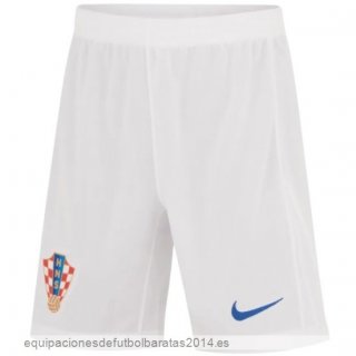 Nuevo 1ª Pantalones Croacia 2024 Blanco Baratas