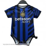 Nuevo 1ª Onesies Niños Inter Milán 24/25 Azul Negro Baratas