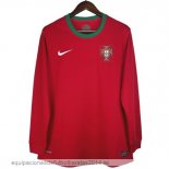 Nuevo 1ª Camiseta Manga Larga Portugal Retro 2012 Rojo Baratas