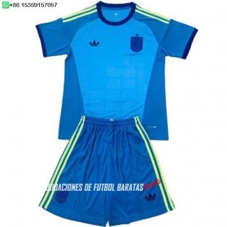 Nuevo Portero Conjunto De Hombre España 2026 I Azul Baratas