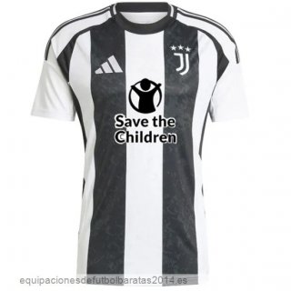 Nuevo Tailandia 1ª Camiseta Juventus 24/25 Blanco I Negro Baratas