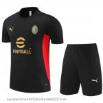 Nuevo Entrenamiento Conjunto Completo Niños AC Milan 24/25 Negro I Rojo Baratas Nuevo Entrenamiento Conjunto Completo Niños AC Milan 24/25 Negro I Rojo Baratas