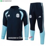 Nuevo Conjunto Completo Ropa Deportiva Con Cremallera Larga Argentina 2026 Azul Marino Baratas